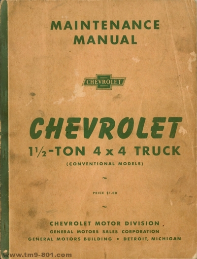 Early G4112 Maintenance Manual